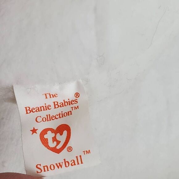 Ty Beanie Baby babies SNOWBALL the SNOWMAN DOB 12-22-1996 MINT TAG - Picture 3 of 5